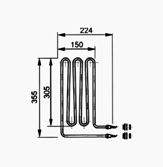Eos Isıtıcı Rezistans 2000W